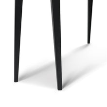 Load image into Gallery viewer, Campo 53" Rectangular Italian Carrara White Marble Console Table with Metal Legs